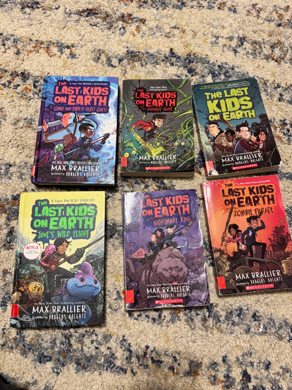 The Last Kids on Earth Books (6)